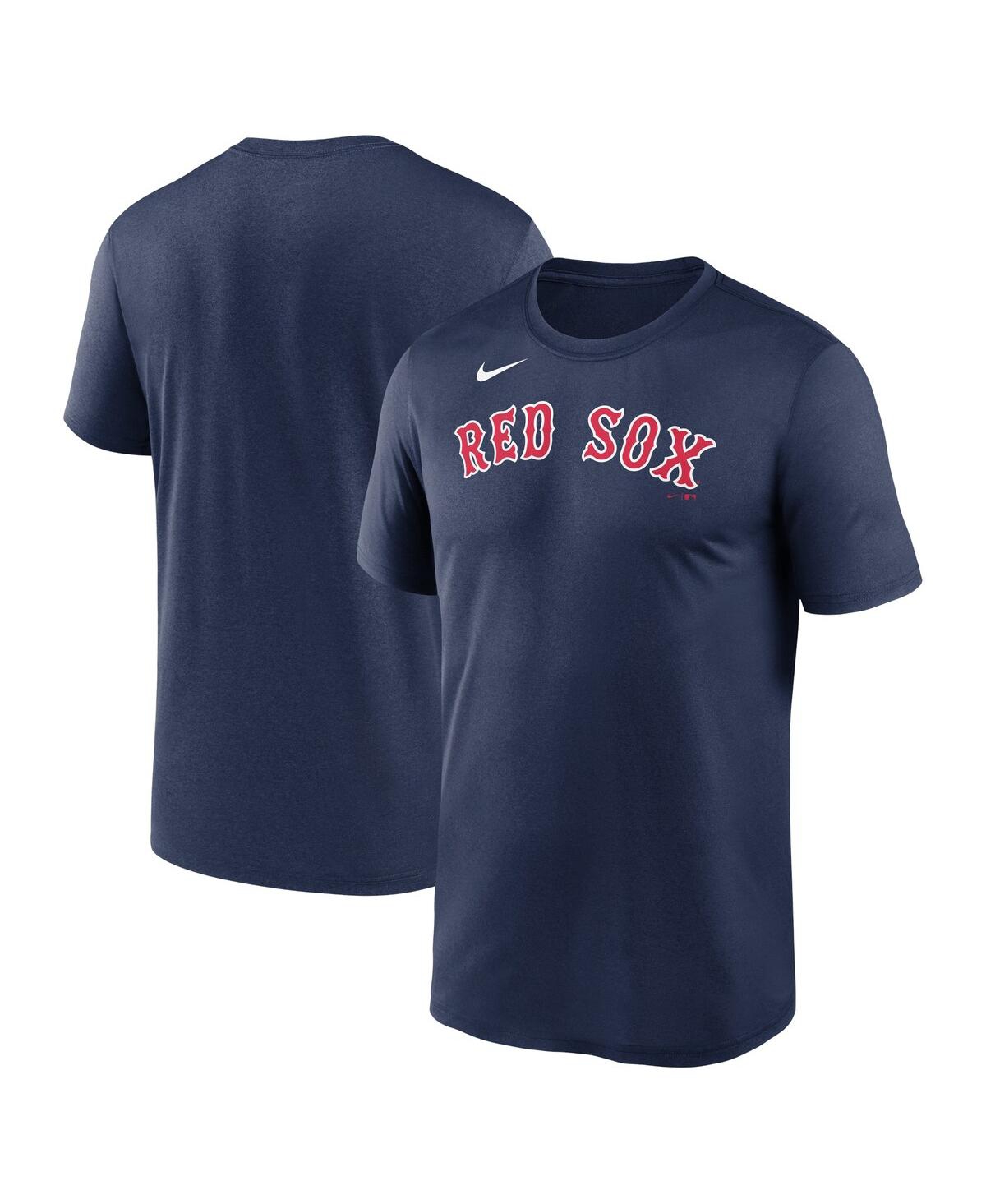 Men's NikeBoston Red Sox New Legend Wordmark T-shirt - Navy