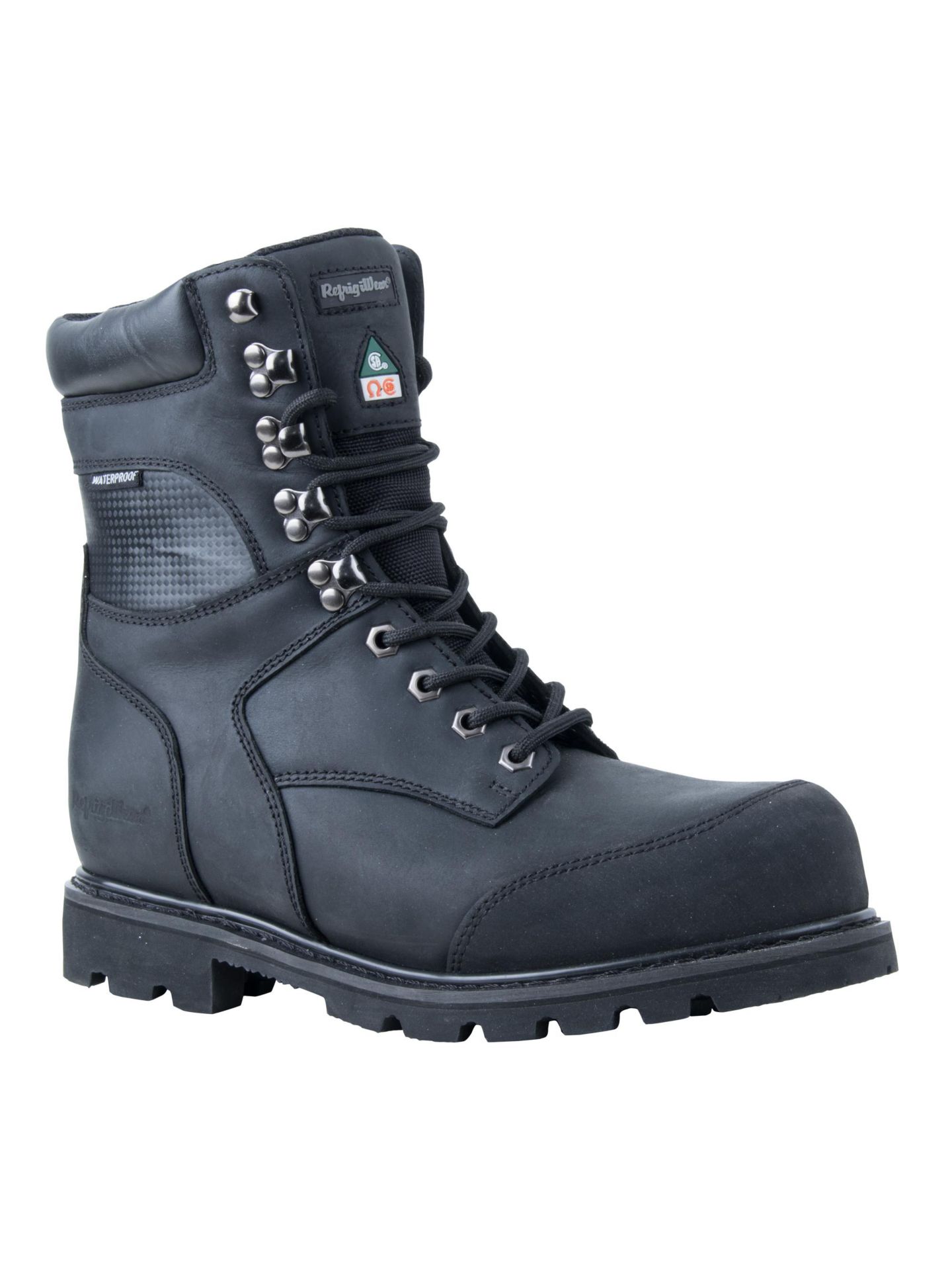 Мужские ботинки RefrigiWear Platinum Leather Boot, цвет: Чёрный — фото 40