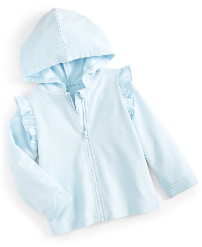 First Impressions Toddler Girl Zip Up Hoodie, Created for Macy's Macy's