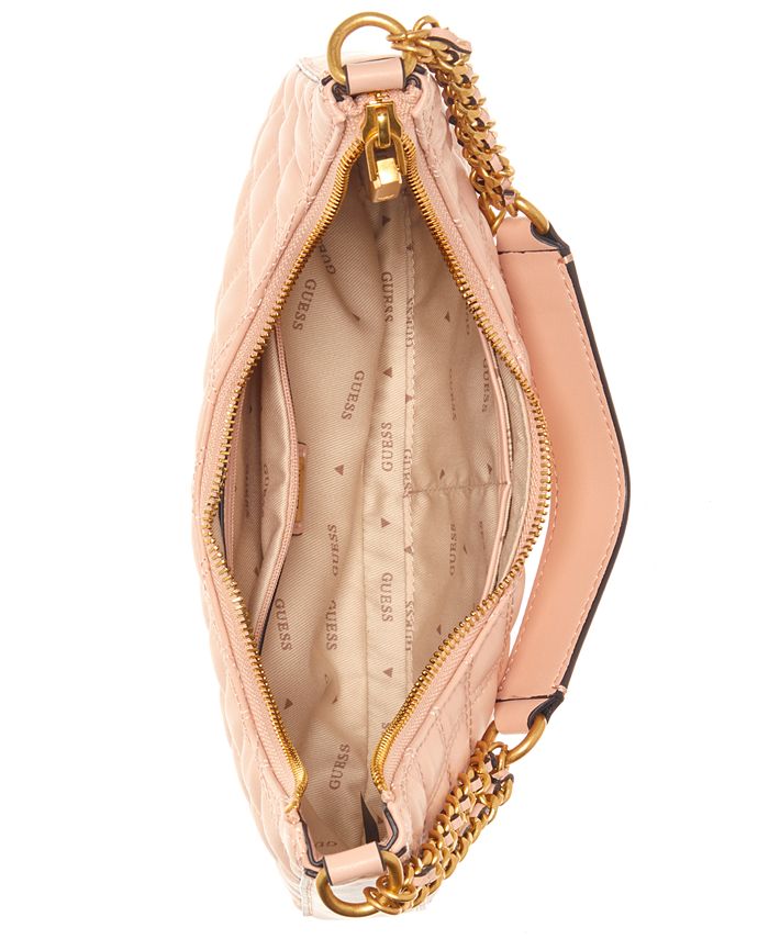 GUESS Giully Quilted Small Top Zip Shoulder Bag Macy's