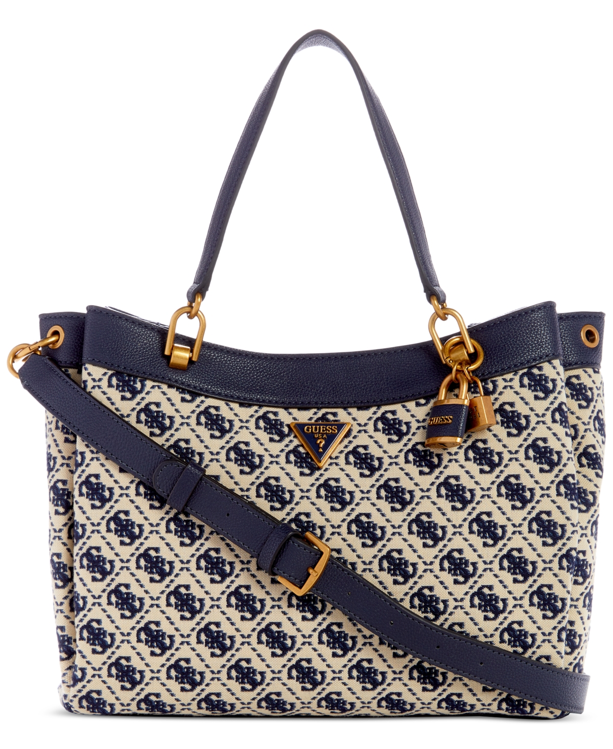 GUESS Izzy Medium Double Compartment Crossbody Tote - ShopStyle