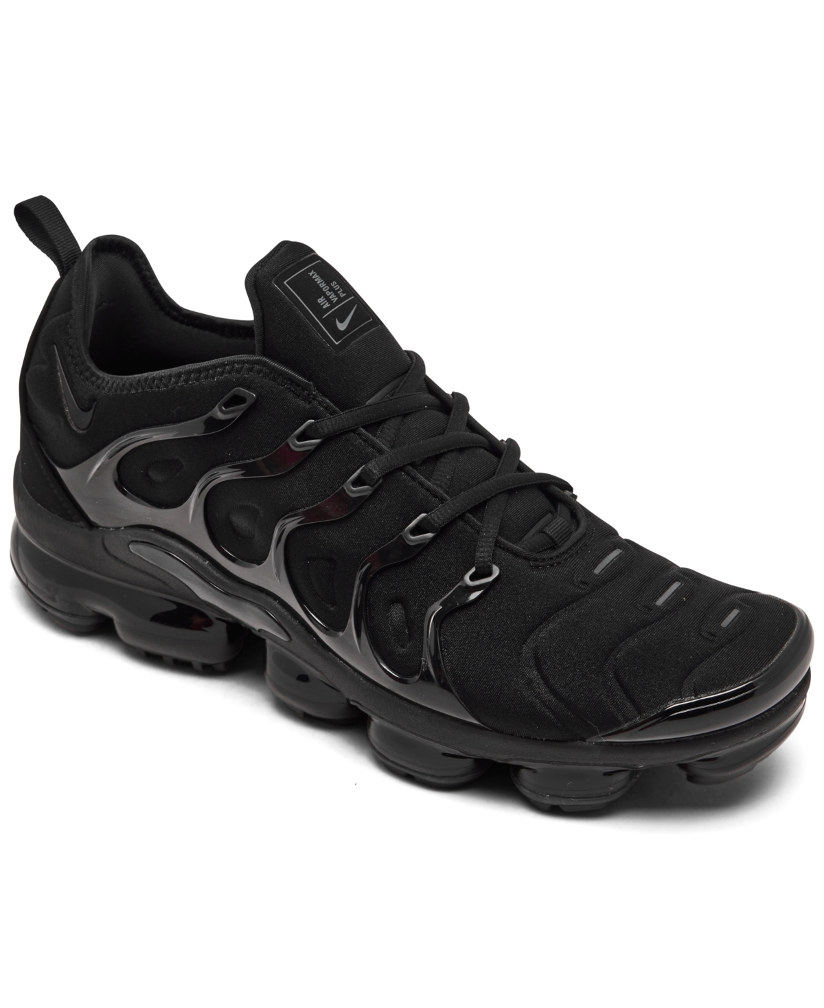 Men's Air VaporMax Plus Running Sneakers from Finish Line - Black
