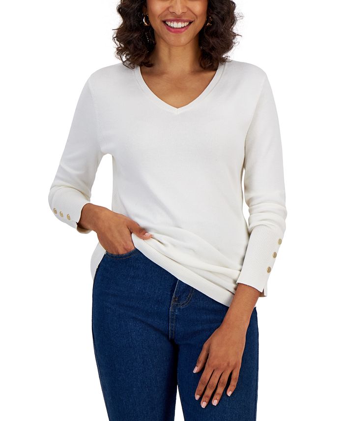 Macys clearance jm sweaters