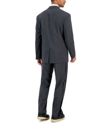 Shop Hugo By  Boss Mens Modern Fit Dark Grey Suit