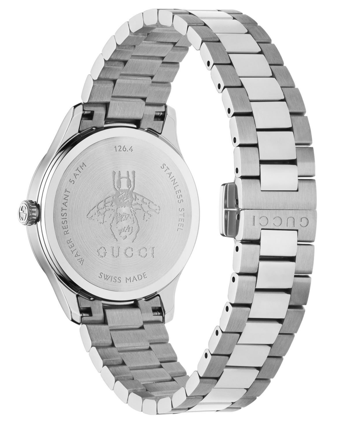 Shop Gucci Women's Swiss G-timeless Multibee Stainless Steel Bracelet Watch 32mm
