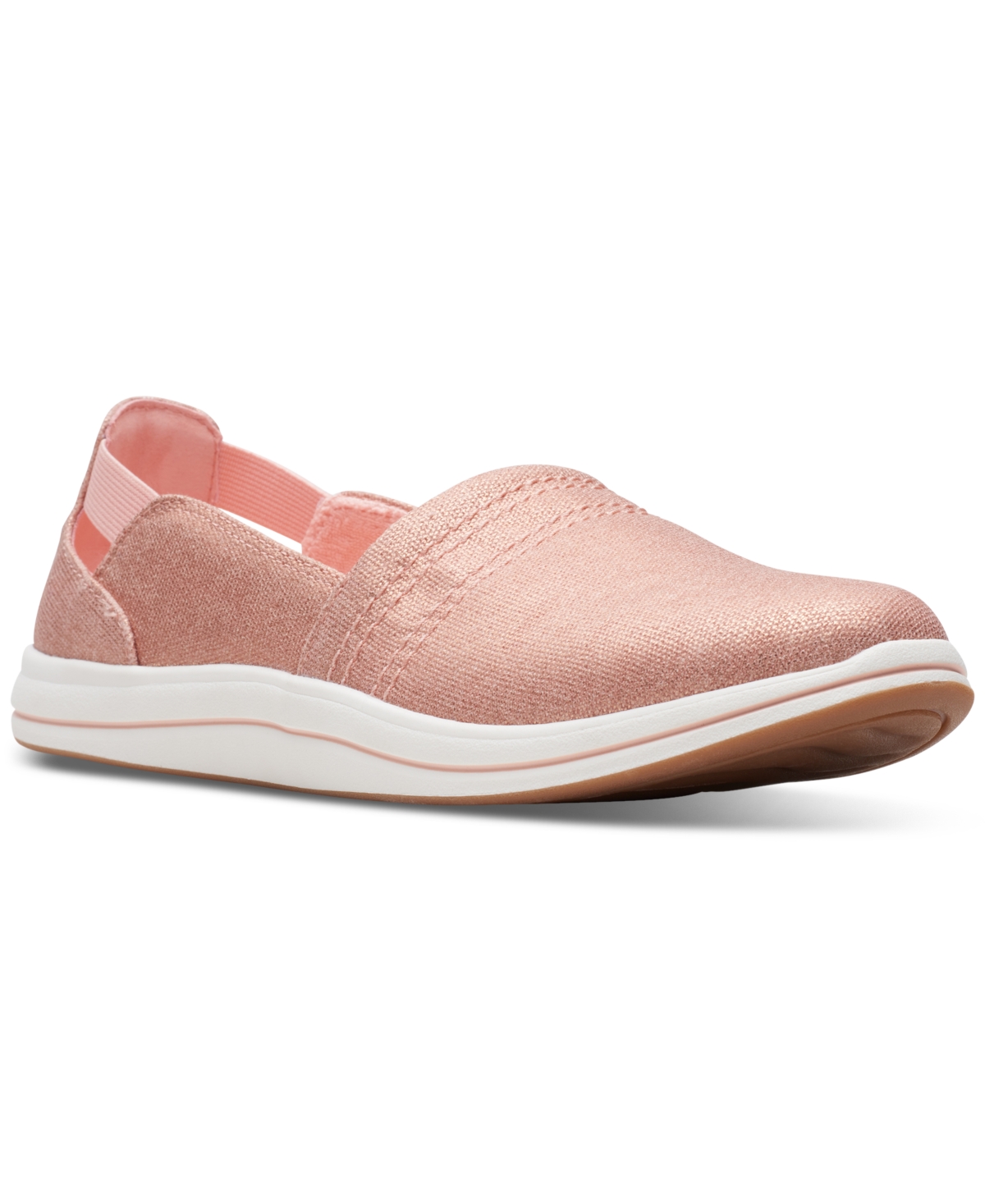 CLARKS WOMEN'S CLOUDSTEPPERS BREEZE STEP II SLIP ON SNEAKERS 
