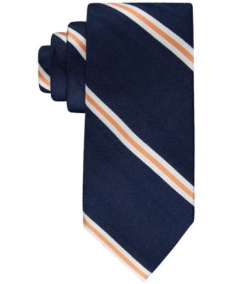 Tommy Hilfiger - Men's Grenadine Classic Stripe Tie