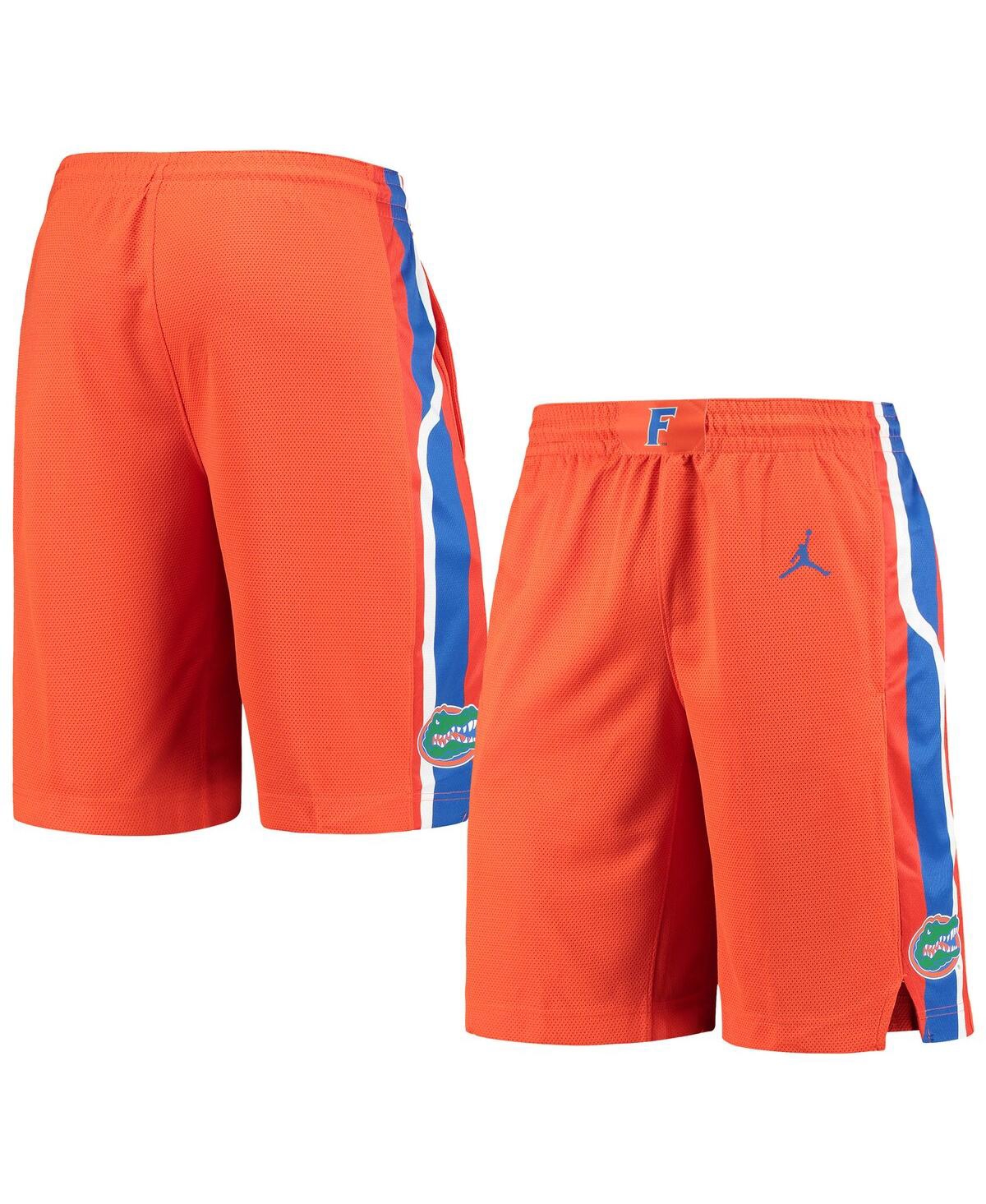 Men's Jordan Orange Florida Gators Replica Performance Basketball Shorts - Orange