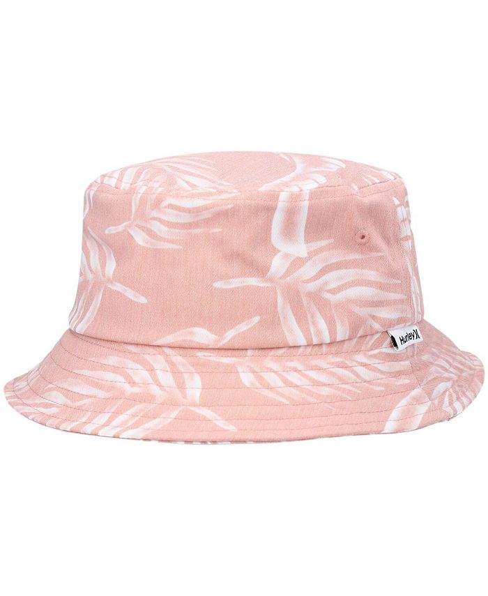climax knuffel Vertrouwen op Hurley Women's Pink Bayshore Allover Bucket Hat - Macy's