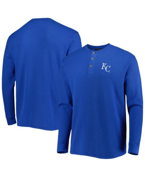 Мужская футболка Dunbrooke Kansas City Royals Royal Maverick Long Sleeve