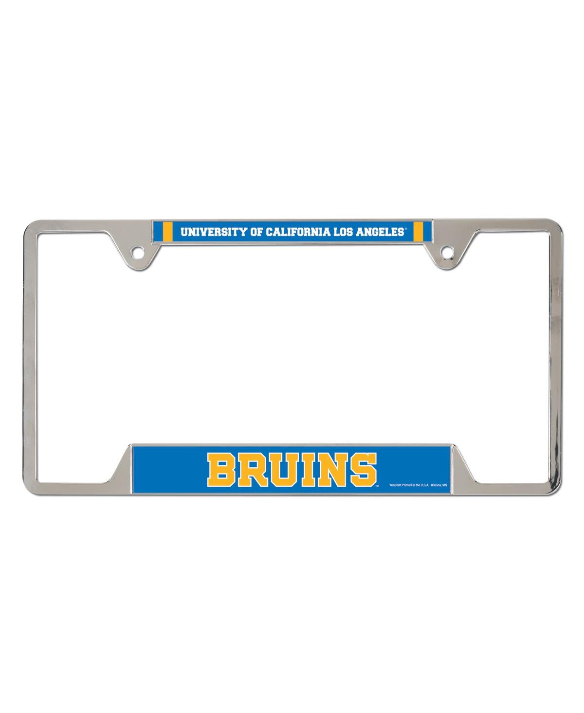 Wincraft Ucla Bruins Primary Logo Metal License Plate Frame In Blue