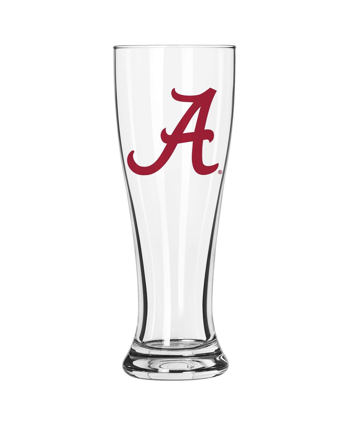 Logo Brands Alabama Crimson Tide 16 oz Game Day Pilsner Glass In Clear