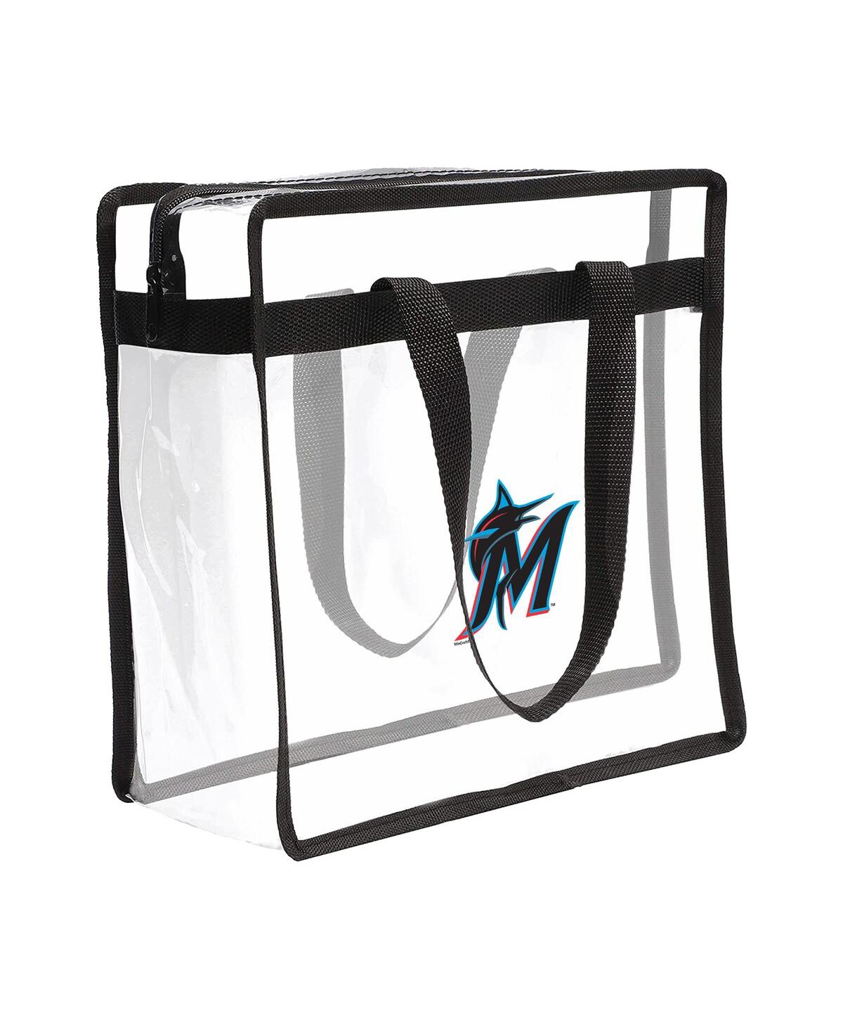 Women's Wincraft Miami Marlins Clear Tote Bag - Clear, Black