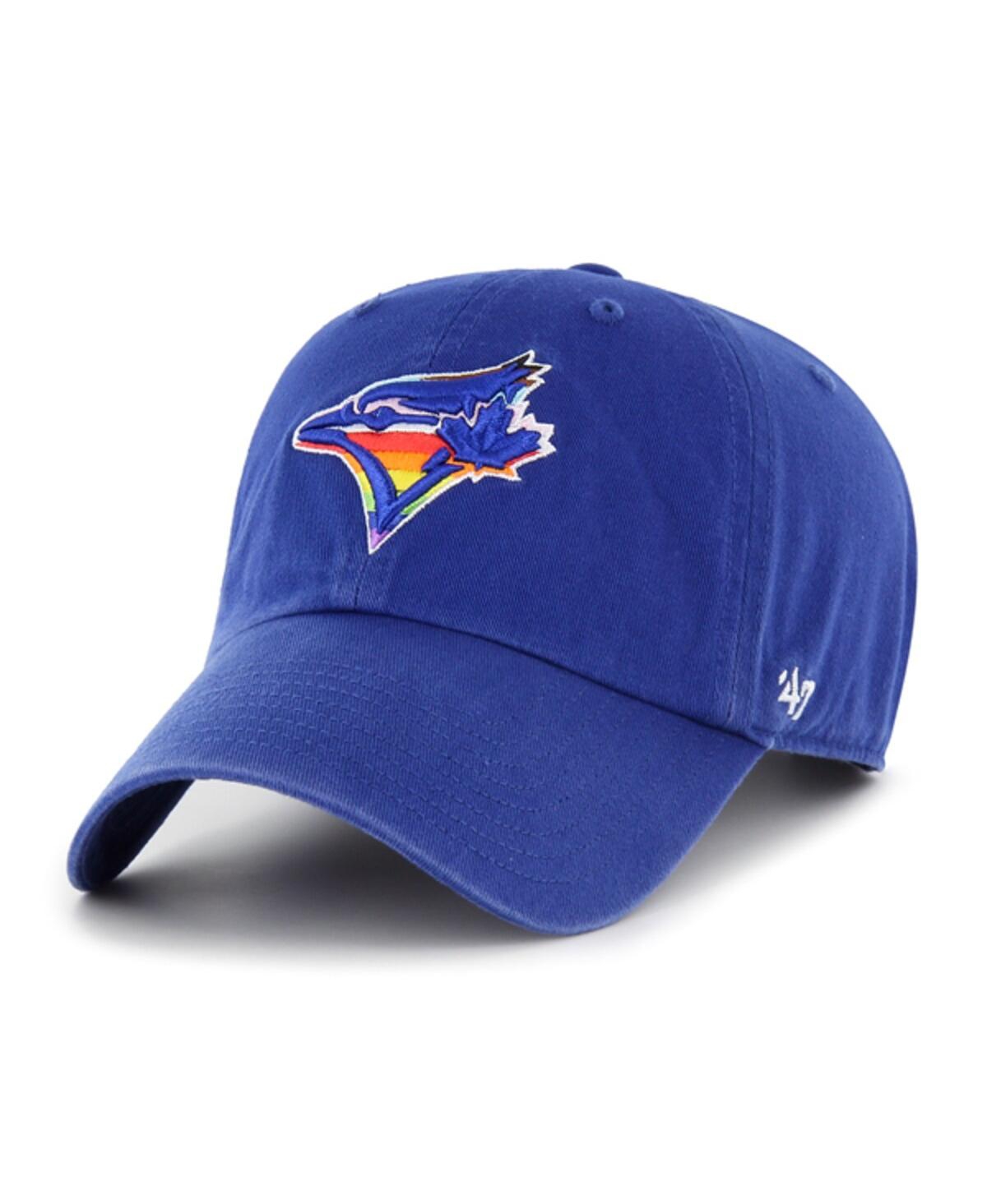 47 Brand Men's ' Royal Toronto Blue Jays Team Pride Clean Up Adjustable Hat In Royal
