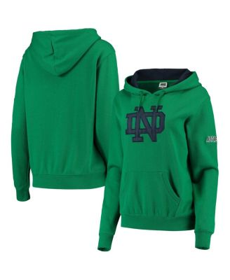 Women's Kelly Green Notre Dame Fighting Irish Big Logo Pullover Hoodie