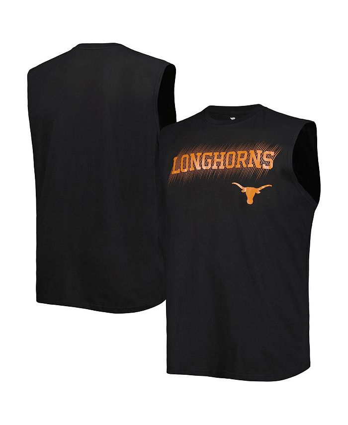 Profile Men's Black Texas Longhorns Big and Tall Tank Top Macy's