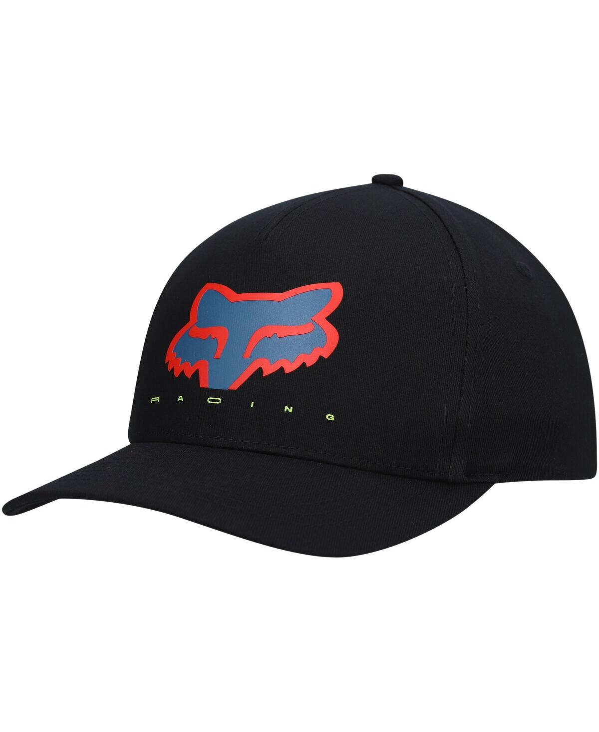 Shop Fox Men's  Black Venz Flexfit Hat