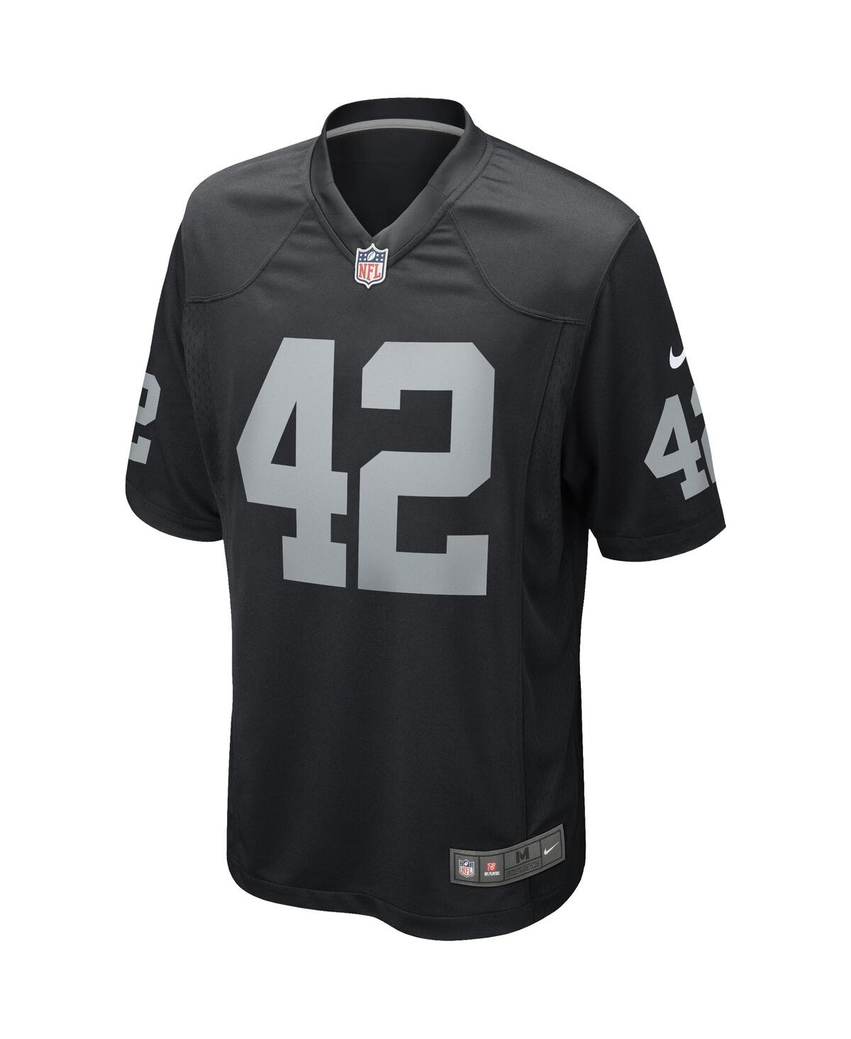 Men's Nike Ronnie LottLas Vegas Raiders Game Retired Player Jersey - Black