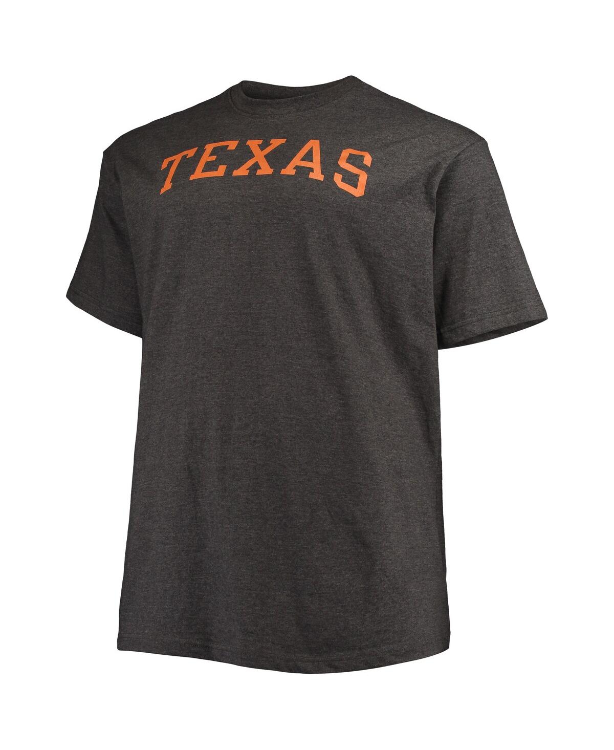 Men's ChampionTexas Longhorns Big and Tall Arch Team Logo T-shirt - Heathered Charcoal