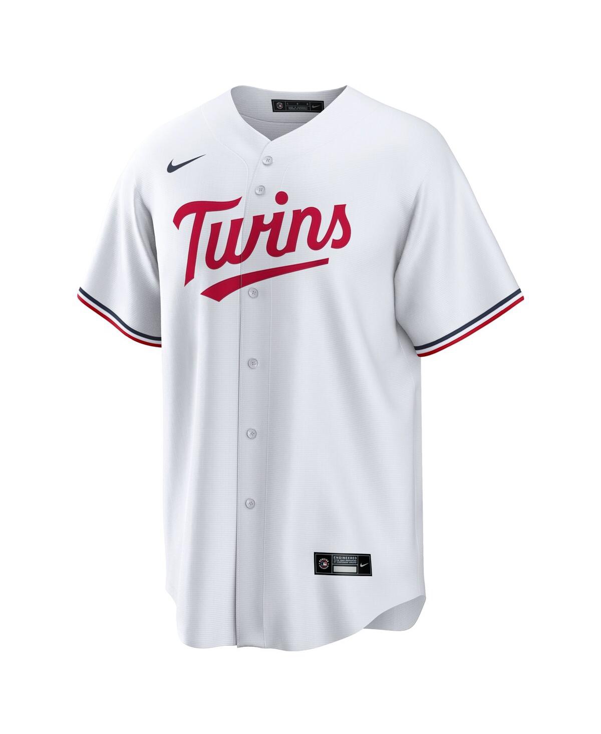 Men's Nike Max KeplerMinnesota Twins Home Replica Player Logo Jersey - White