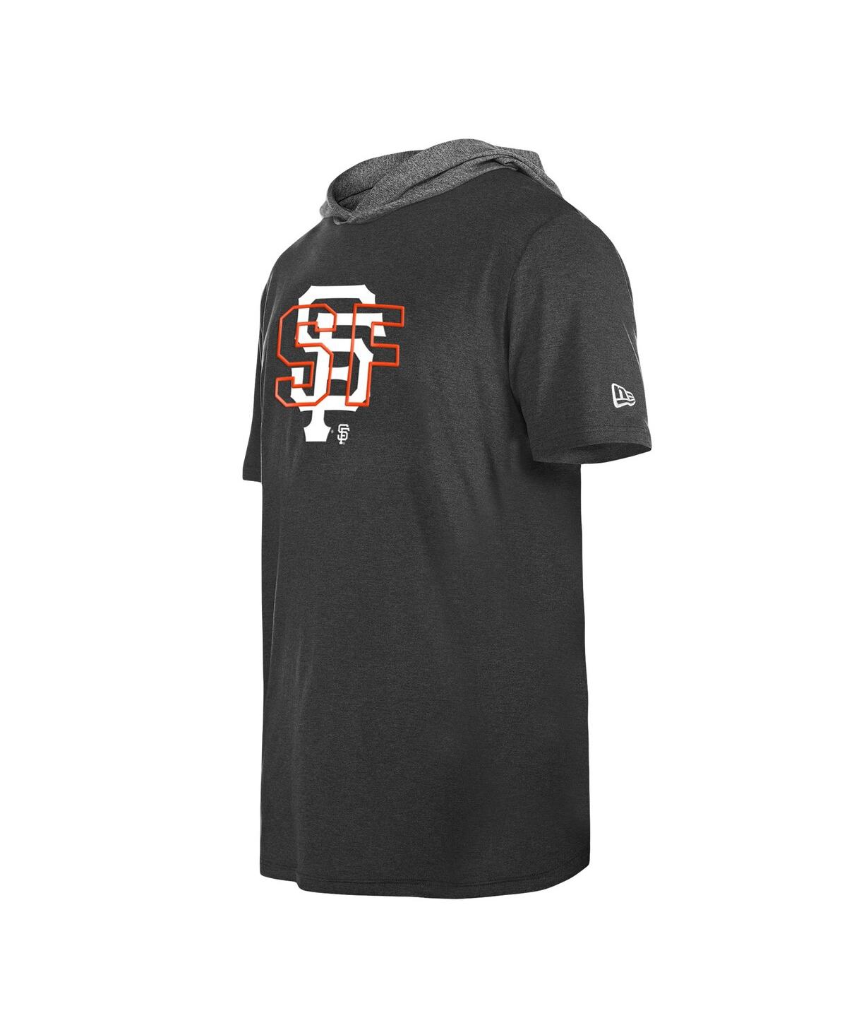 Shop New Era Men's  Black San Francisco Giants Team Hoodie T-shirt