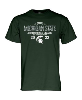 Men's Green Michigan State Spartans 2022 Armed Forces Classic T-shirt