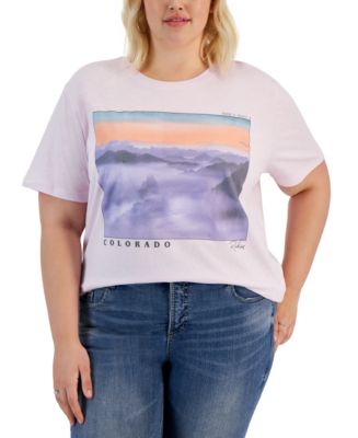 Grayson Threads, The Label Trendy Plus Size Cotton Graphic T-Shirt - Macy's