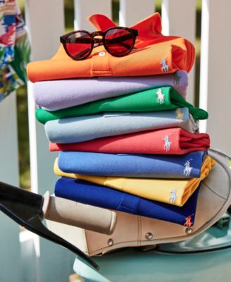 Men's Custom Slim Fit  Mesh Polo