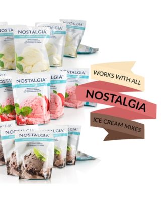 Nostalgia 6 Quart Wood Bucket Ice Cream Maker