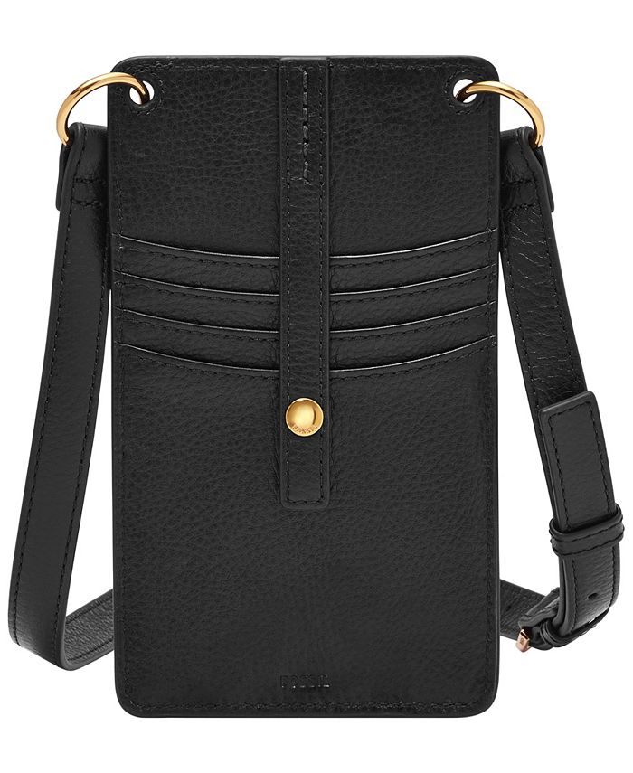 Fossil Vada Leather Phone Bag - Macy's