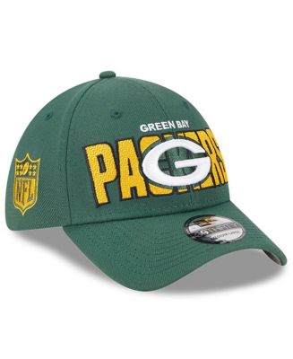 Men's New Era Green Green Bay Packers 2023 NFL Draft 39THIRTY Flex Hat ...