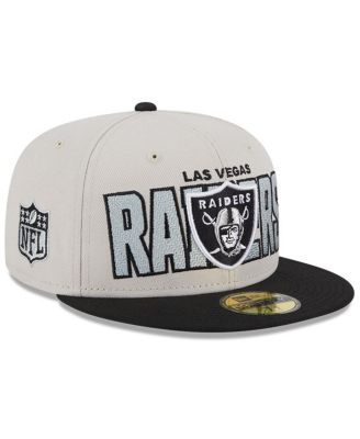New Era Men's Stone, Black Las Vegas Raiders 2023 NFL Draft On
