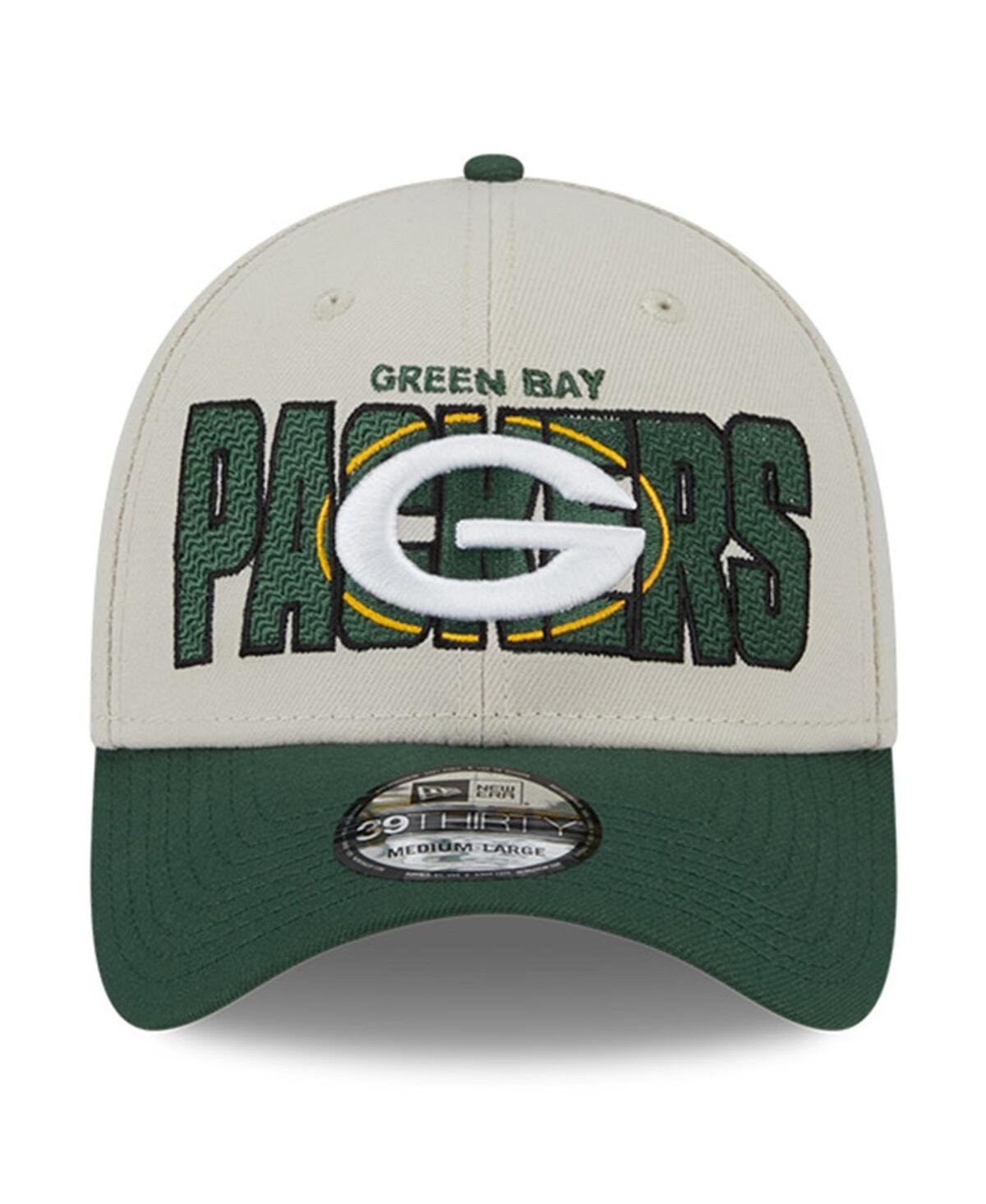 Men's New Era Green Green Bay Packers 2023 Nfl Draft 39THIRTY Flex Hat - Green