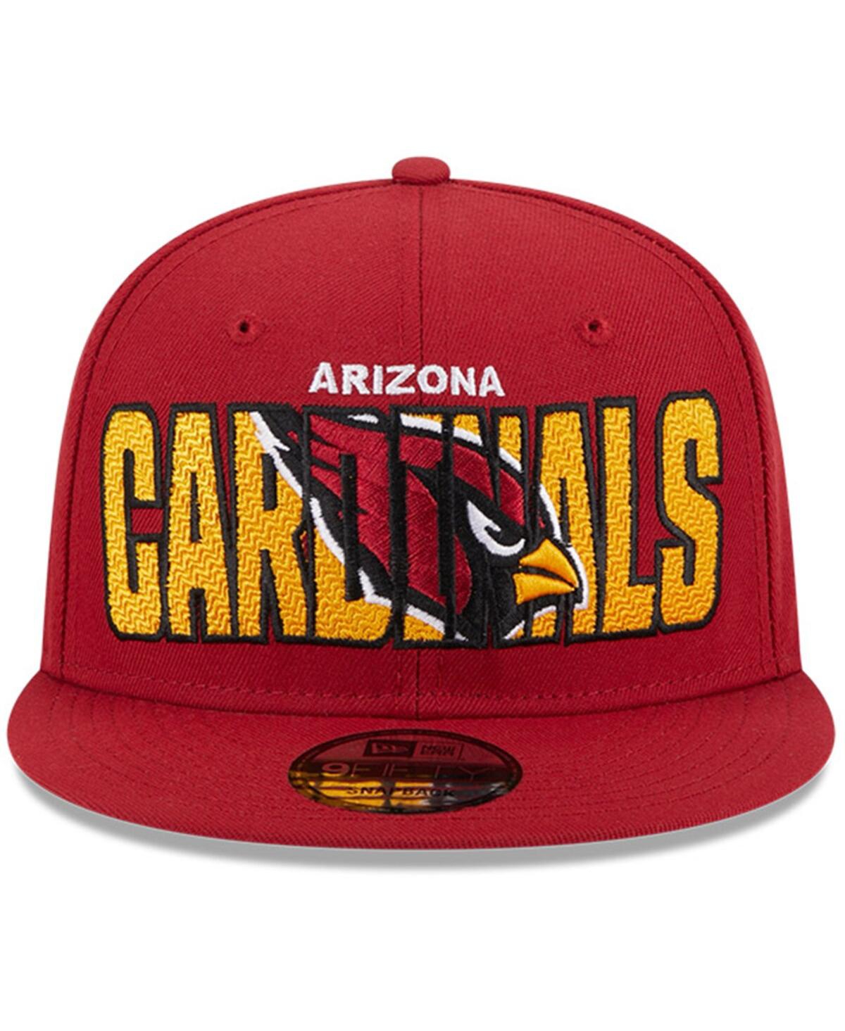 Shop New Era Men's  Cardinal Arizona Cardinals 2023 Nfl Draft 9fifty Snapback Adjustable Hat