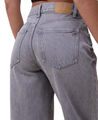 Women's Loose Straight Jeans