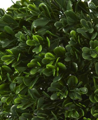 Boxwood Topiary Artificial Plant, Indoor and Outdoor