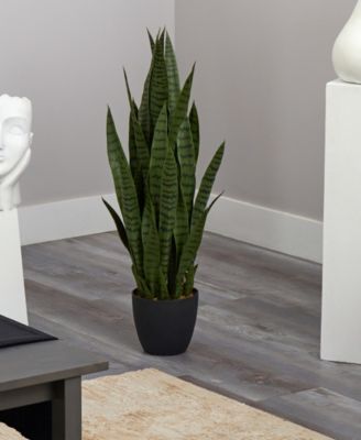 38-In. Sansevieria Artificial Plant