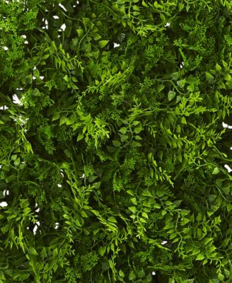 Nearly Natural 20" x 20" Lush Mediterranean Artificial Fern Wall Panel UV Resistant