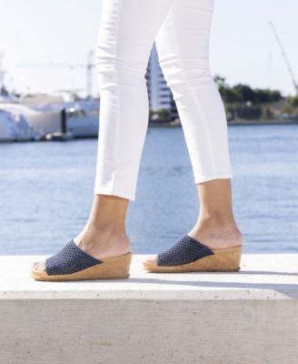 Women's Flossey Slide Wedge Sandals