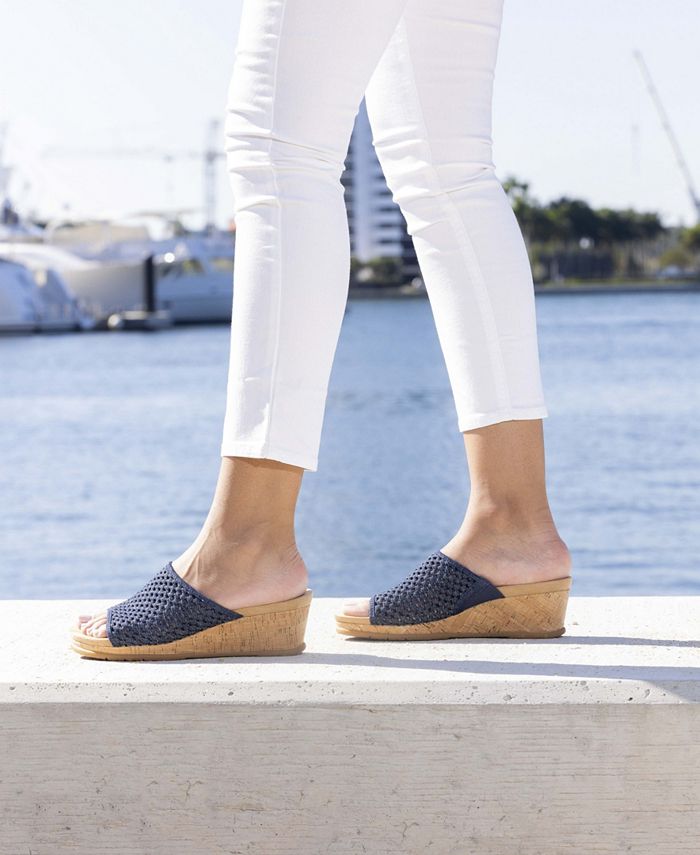 Baretraps Flossey Platform Slide Wedge Sandals Macy's