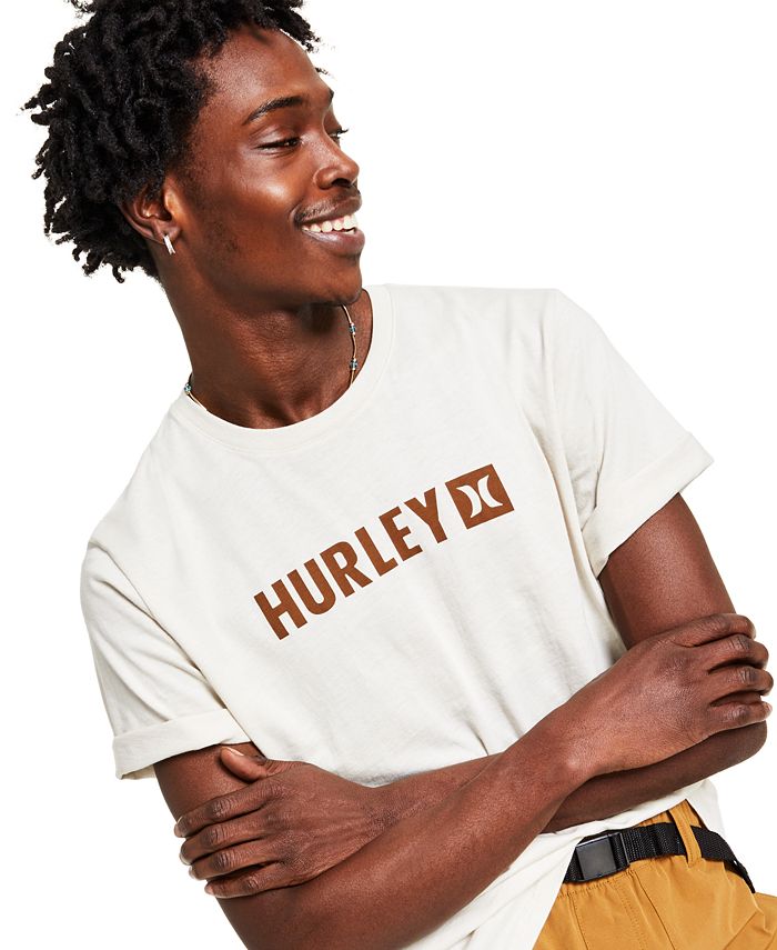 Hurley Men's Short Sleeve Button Down with a Graphic Tee and Chino ...