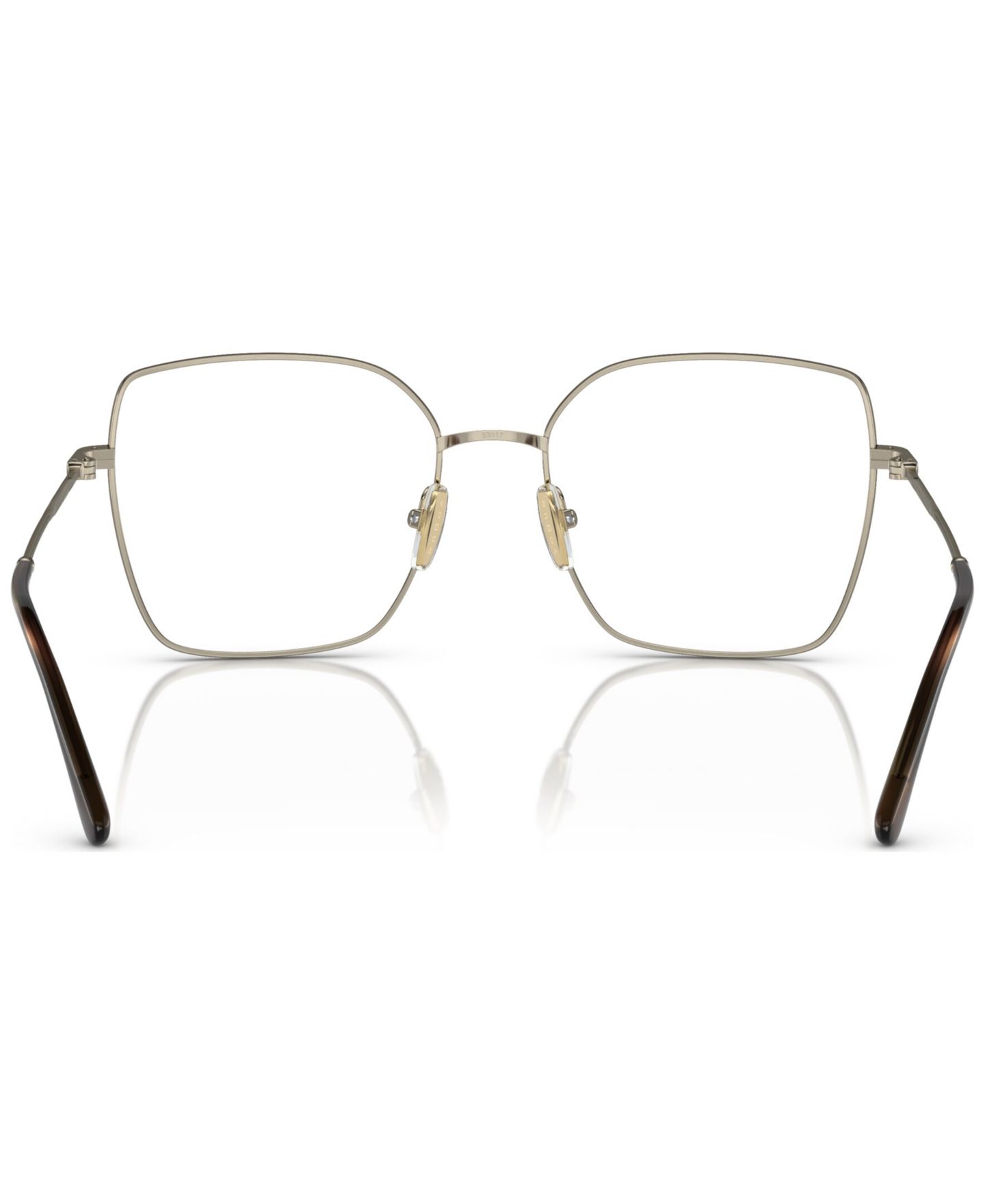 Женские очки Vogue Eyewear Woman Irregular Metal VO4274 Eyeglasses, цвет: Золотой — фото 5