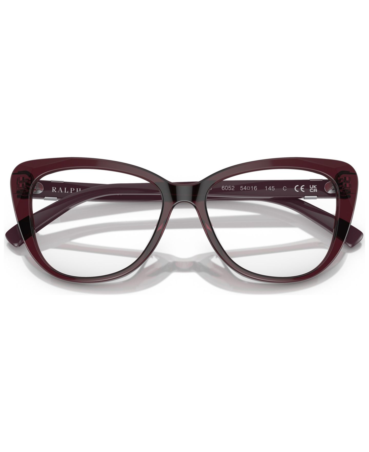 Женские очки Ralph Lauren Woman Cat Eye Plastic RL6232U Eyeglasses, цвет: Гавана — фото 10