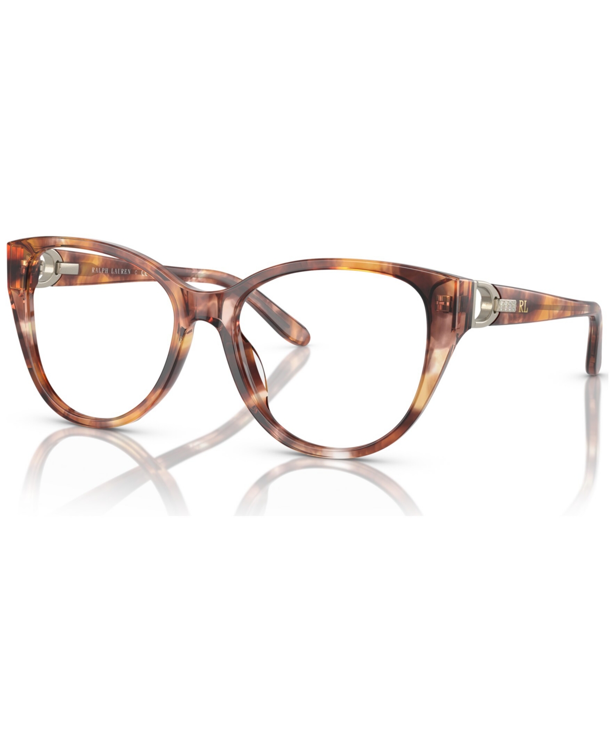 Polo Ralph Lauren Women's Cat Eye Eyeglasses, Rl6234bu 53 In Havana |  ModeSens