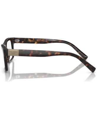 Men's Rectangle Eyeglasses, DG3368 54