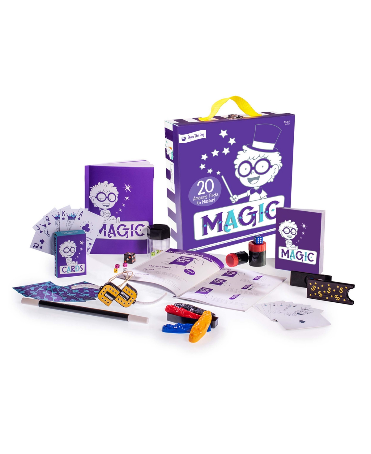 Open The Joy Magic Activity Kit In Purple