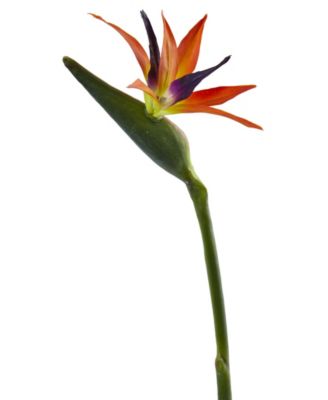 35-In. Bird of Paradise Artificial Flower, Set of 4