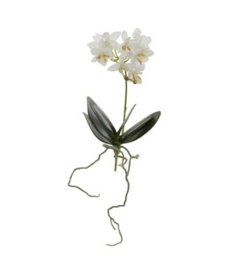 13-In. Mini Orchid Phalaenopsis Artificial Flower, Set of 6