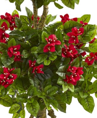 4' Double Bougainvillea Artificial Topiary Tree