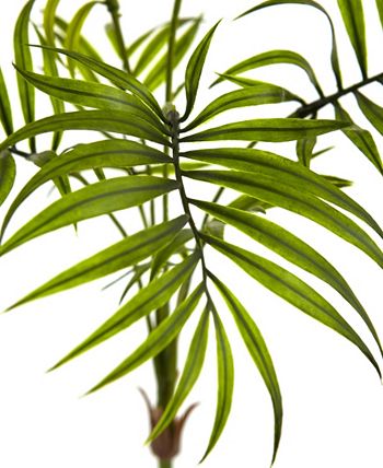 Nearly Natural - 6-Pc. Mini Areca Palm Artificial Bush Set